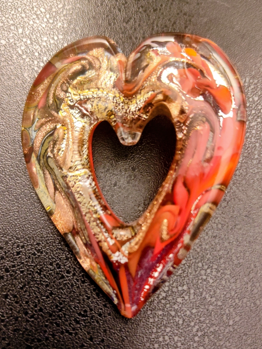 Murano Glass Heart
